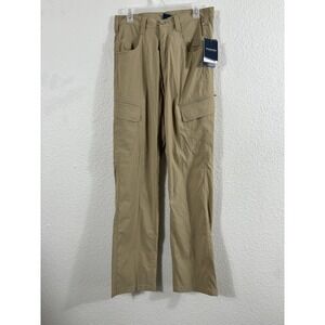 Propper Summerweight Tactical Pants Mens 30x36 Khaki Ripstop Quick Dry UPF 50